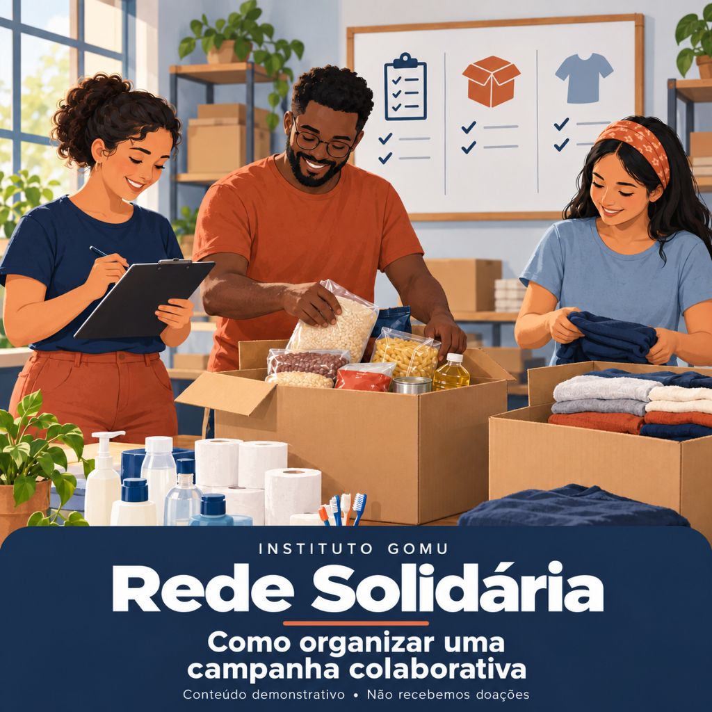Rede Solidária: como organizar uma campanha colaborativa